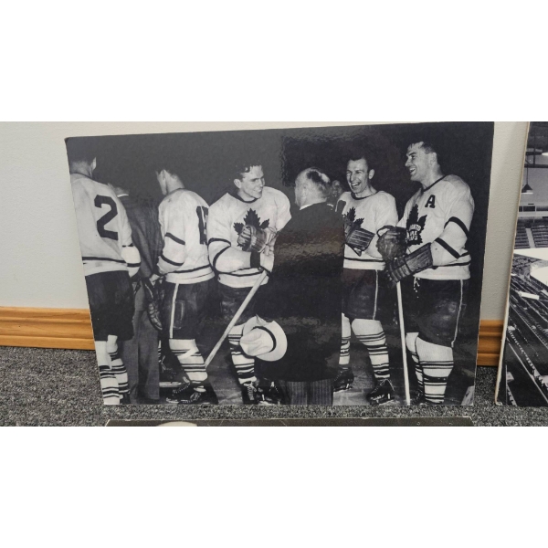 Vintage Hockey Photographs Featuring Iconic Moments