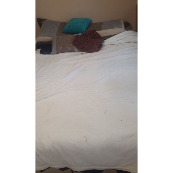  Mattress and Foundation 60 W, 78 D, x 24 T, Bedding Shown Included 