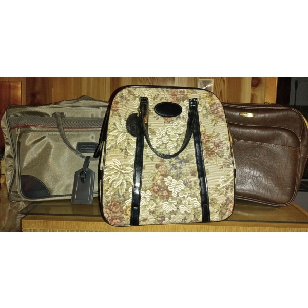 Three Large Carry-On Bags