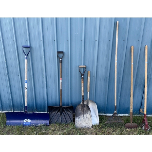 Shovels rakes and more 