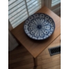 Image 2 : Vintage Teak End Table 25"Tall w/ Pottery Platter