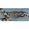 Image 2 : Pen Delfin - Sterling Stamped Chain w/ Rabbit Pendant 6.2g 