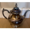 Image 4 : Fancy Silver Plated Oneida Tea Pots & Cream & Sugar Caddies  +Plus One Large Tray