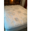 Image 5 : Full-Size Bed Set With Wooden Headboard and Mattress