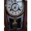 Image 2 : New Haven Clock Company Tabletop Pendulum Clock 17 T, 12 W, 5 D