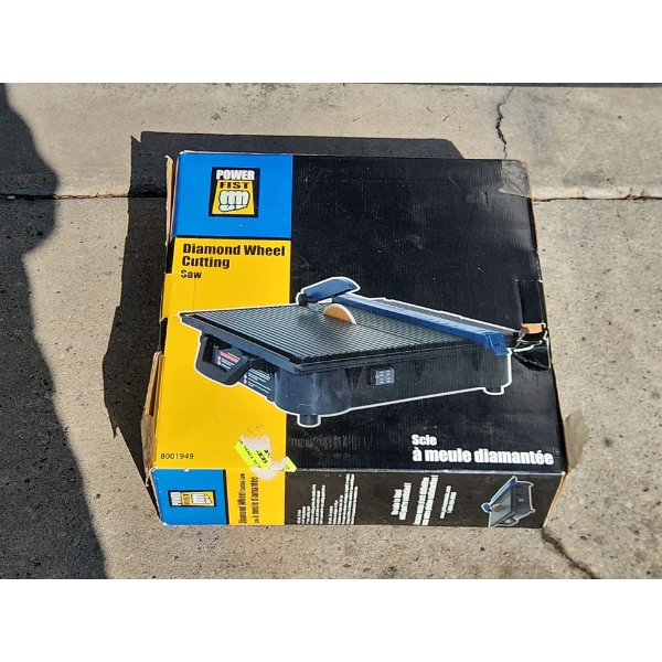 Power Fist Diamond Wheel Cutting Saw – New In Box