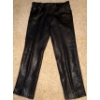 Image 2 : Heavy Duty Men's Leather Riding Pants  Size L-XL