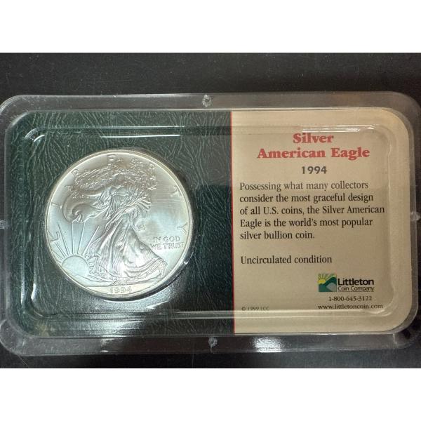1994 Silver American Eagle 1 Troy Ounce NGC MS69