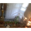 Image 1 : Assorted Decor Including: Yellow Vase w/ Stopper 21 T, Stein 15 T, Holiday Decor and More!