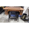 Image 1 : Antique Singer Sew Machine Table  