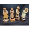 Image 1 : Anri Carved Wood Physician Figurines- 5.5 - 6 T 
