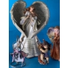 Image 2 : 'Love in My Heart Birthstone Figurine' Bradford Exc. Angel (8T), Plus Various Angels (One off Base) 