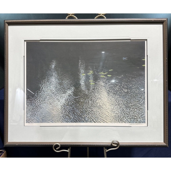 Robert Bateman "Tree Swallow Over Pond" Print 28Wx19.5H