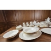 Image 5 : Royal Albert Bone China Dinnerware Set, 'Val D'Or' Pattern, 96 Pieces