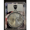 Image 2 : 2024-W Burnished Silver Eagle PCGS SP70 great addition to any collection 1 oz