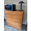 Image 3 : Everything You Need To Furnish A Bedroom. Full Size Bed With Mattress, TV, Dresser, Mirror And Shelv