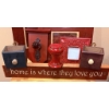 Image 2 : Decorative Wooden Frames, Wall Plaques, and Braided Rug