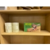 Image 6 : Tall Wooden Shelving Unit with Assorted Packing Supplies