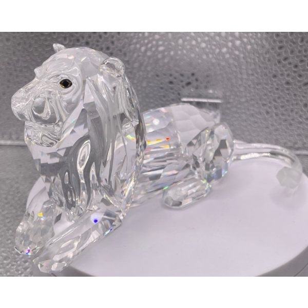 Swarovski Crystal Sitting Lion 