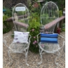 Image 3 : Metal High-Back Mad Hatter Garden Chairs