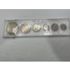 Image 1 : 1951 Canadian 6 Coin Set 80% Silver 43.1g