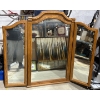 Image 1 : Large Wooden Folding Mirror 58Wx47H