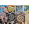 Image 5 : Rare Elizabeth Hiddleson Crochet  Designs Volume 34 & Vintage Fashion Knit Sweater Patterns Books.