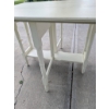 Image 7 : Antique Gateleg Folding Table with Painted Finish