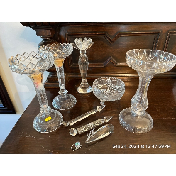 Mantle Lustres Crystal Collection