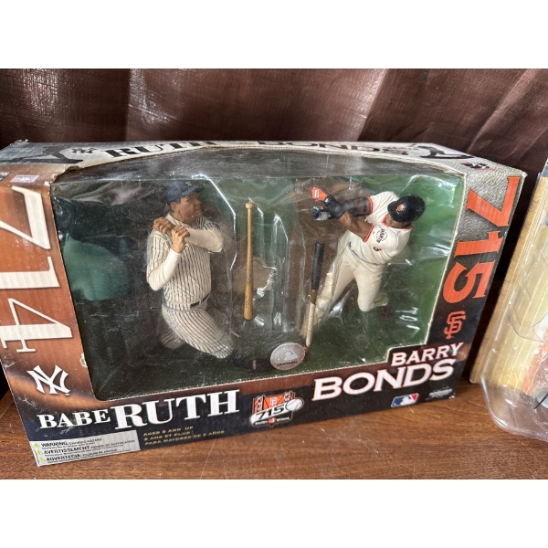 Baseball All Stars - Babe Ruth Barry Bonds & Lou Gehric 7T