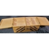 Image 3 : Expandable Wooden Sewing Box with 17-Inch Width
