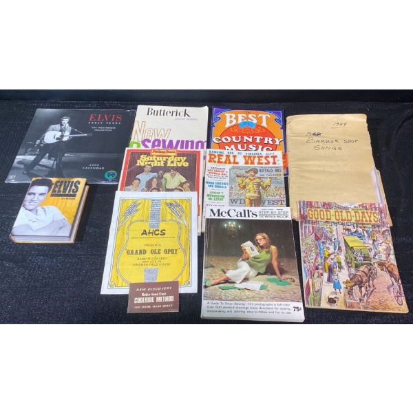 Vintage Magazines, Books and Calendar