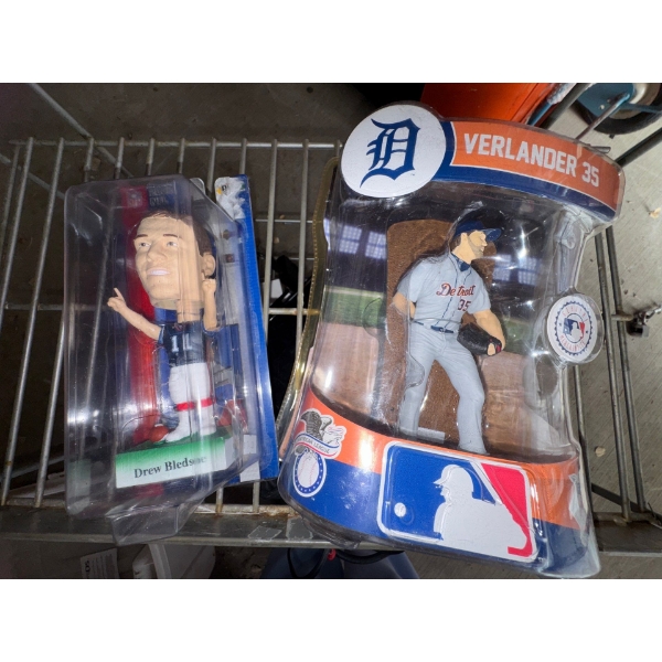 All Star Collectables - Verlander Detroit #35 w/ Drew B. Bobble Head 