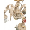 Image 2 : White Ornate Rococo-Style Capodimonte Chandelier