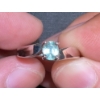Image 2 : 3.03 ct Certified Silver Kyanite gemstone Ring ($2,330 Appraisal)