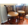 Image 2 : Beautiful Bohemian Genuine Leather Bar Stools 36T (quant.2)