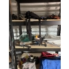 Image 4 : shelving, including all contents and all sports gear, including a pair of sheds several fishing rods