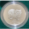 Image 2 : 1999 Cats of Canada 50 Cent Coin Set 92.5% Silver 37.2 Grams
