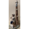 Image 5 : NAO By LLADRO A Soothing Tune Porcelain Lamp (No Shade/Bulb, Different Plug in) - 15T 