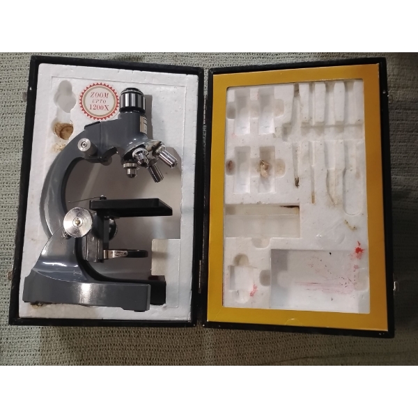 Vintage Precision Made Microscope 