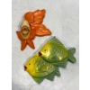 Image 1 : Chalk Fish, Orange Shocked Fish & Blue/Yellow Fish