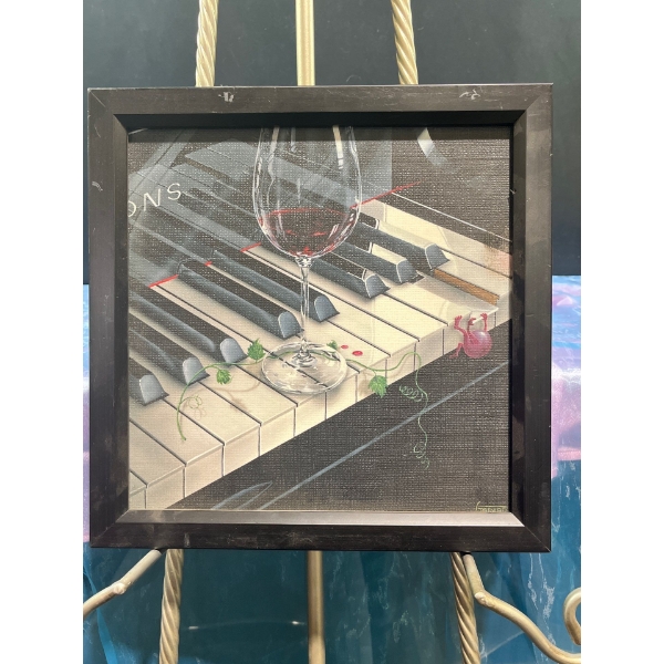 Godard "The Key to Wine" Print 11Wx11H