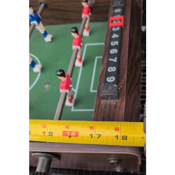 Sports Collection With Mini Foosball Table, NHL Team Patches, Hot Wheels, and Collectibles