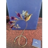 Image 4 : Swarovski Crystal Tulip Figurine With Purple Accents and Certificate