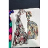 Image 4 : Colourful Scarves made of Varying Fabrics