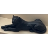 Image 6 : Unique XL Porcelain Panthers - Art Deco - Approximetly 3ft Long 
