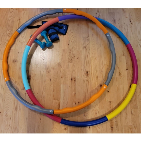 Home Gym Essentials - Weighted Hoops Ankle Weights & More