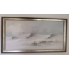 Image 1 : Framed Winter Landscape Painting Signed by Artist W. Kent Young