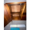 Image 3 : Mid Century Console Table Storage Cabinet 