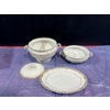 Image 1 : Semi Porcelain Serving Tray, Soup Tureen and Dish By: Bridgwood & Son 